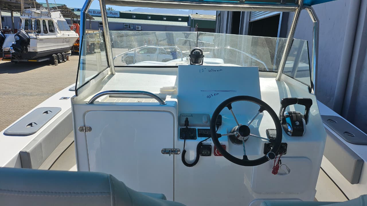 Fishing setup on Center Console